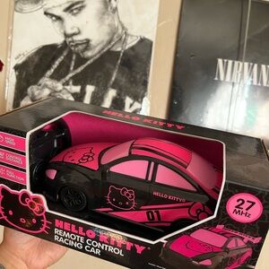 Hello Kitty Remote Control Racing Car - Pink and Black